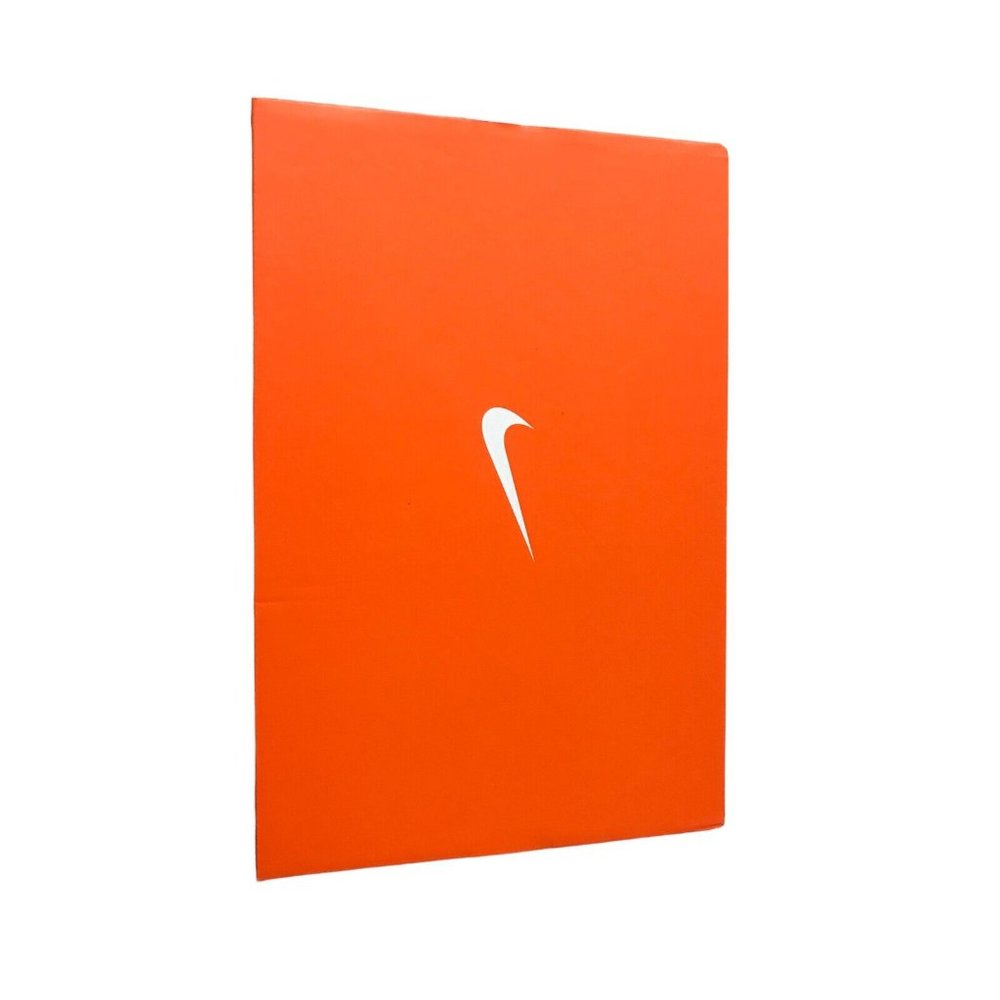 NIKE orange Empty Shoe Box Slides Storage Replacement NO SHOES BOX ONLY